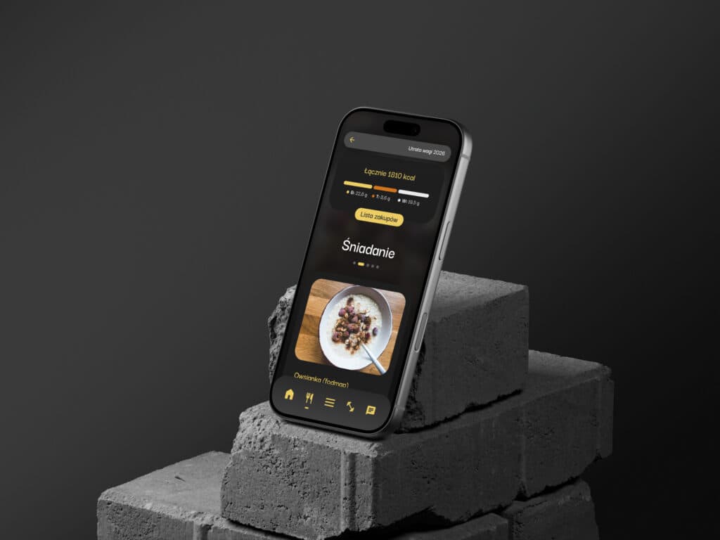 Blurred image depicting Plany żywieniowe