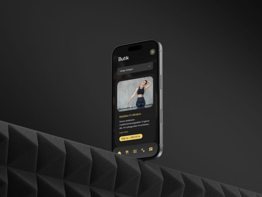 Blurred image depicting Webshop