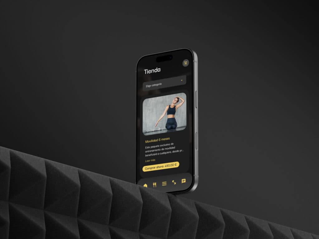 Blurred image depicting Tienda en línea