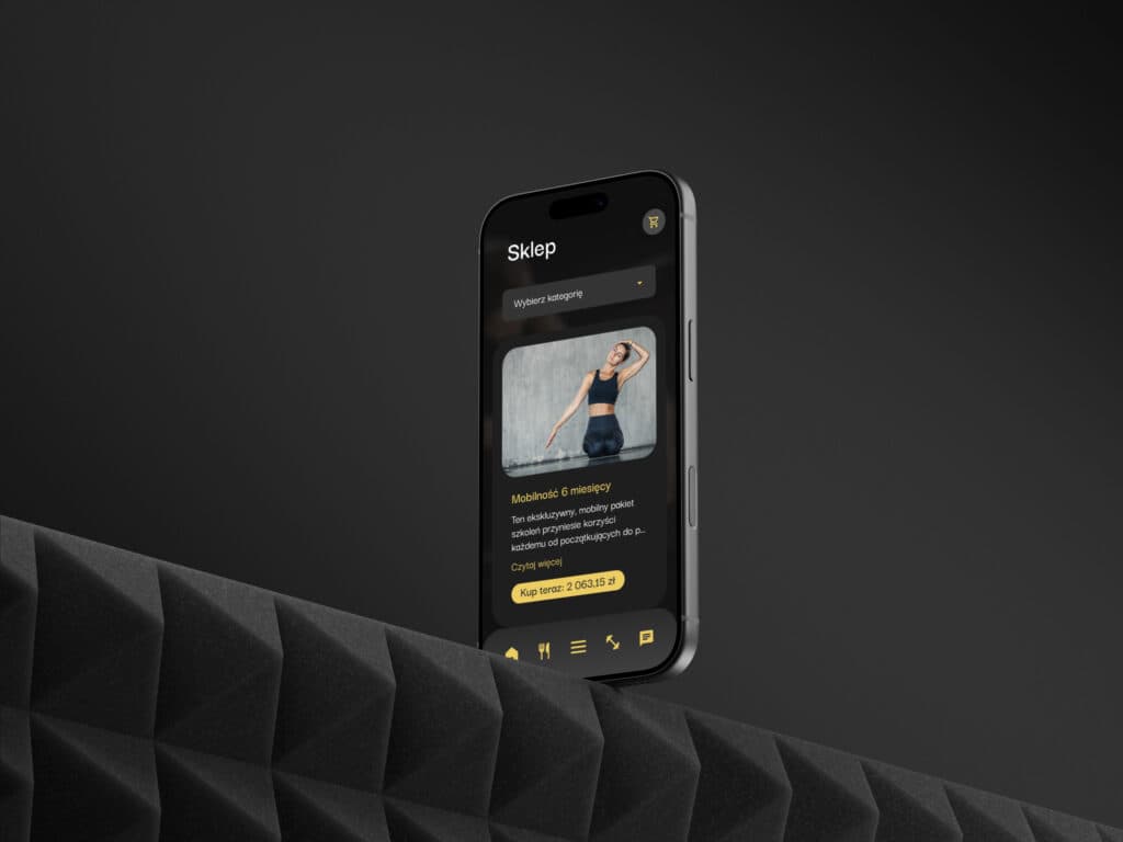 Blurred image depicting E-sklep